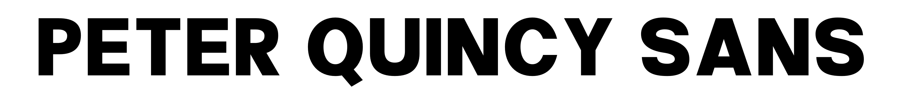 Peter Quincy Sans